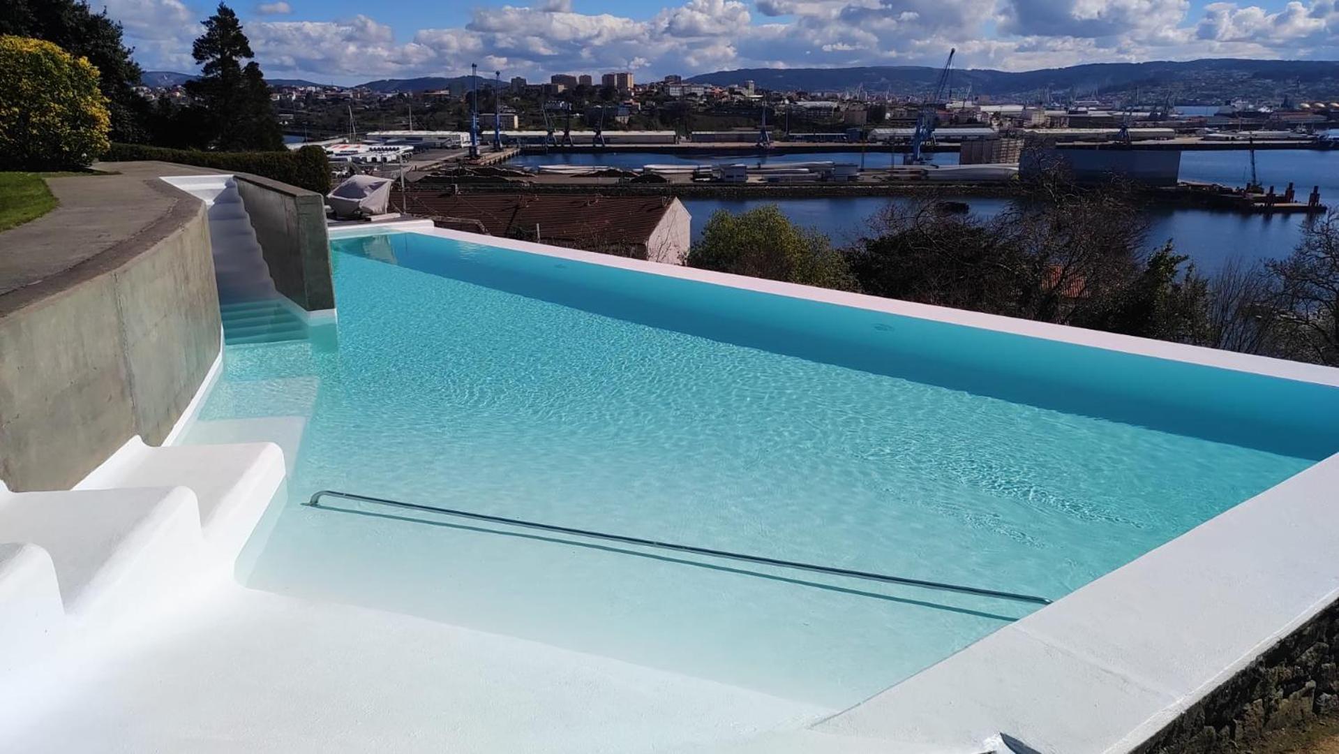 Apartamento Con Piscina Y Excelentes Vistas Ферол Екстериор снимка